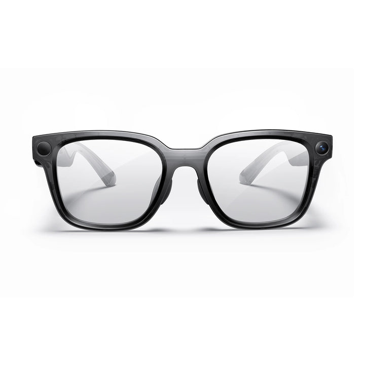 Rokid AI Glasses Style_Rokid AI Glasses Style-Grey Frame Clear Lens - Rokid Store